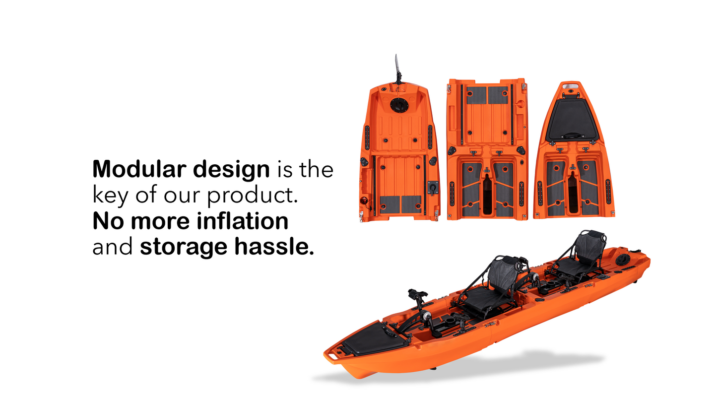 Modular Fishing Kayak